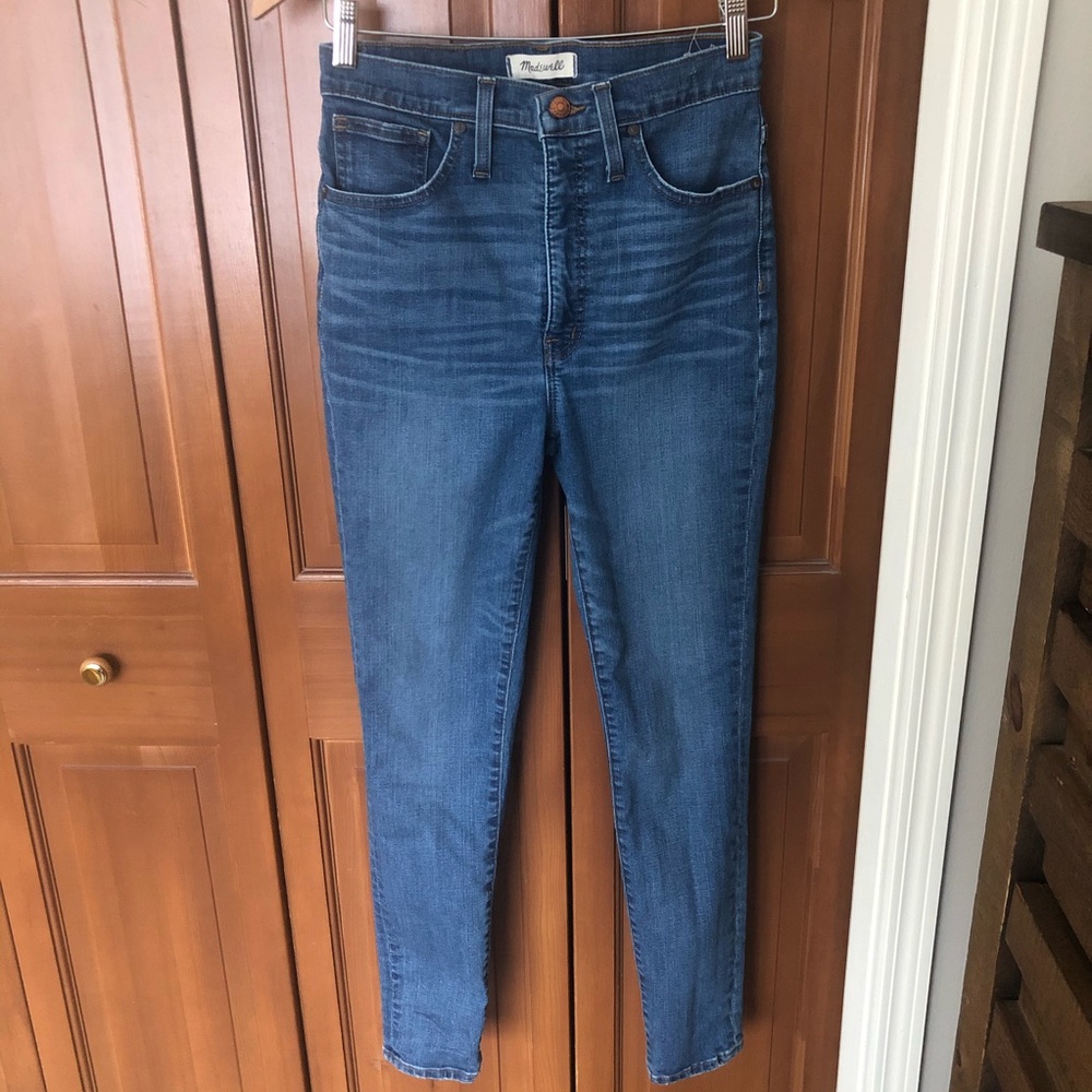 Madewell High-Rise skinny jeans